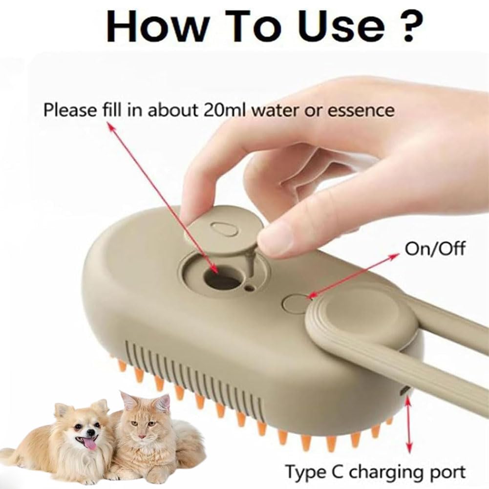 SoftSpray Grooming Brush